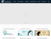 Tablet Screenshot of ibfguaiba.org